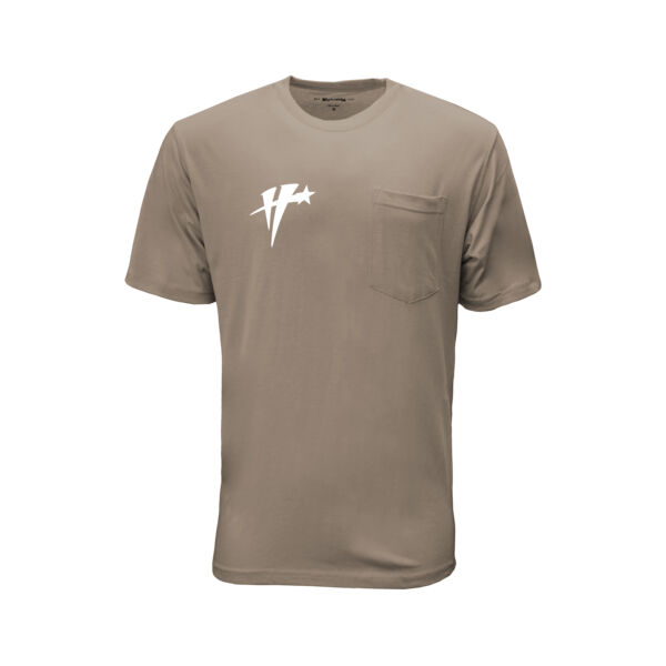 Spartan Short Sleeve Pocket Tee - White Icon Logo Thumbnail