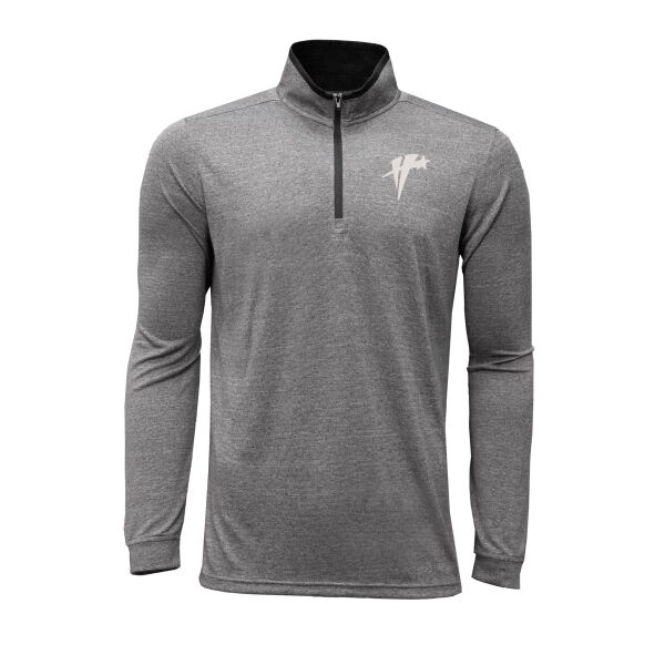 Men's Legacy Quarter-Zip Pullover - White Icon Logo Thumbnail
