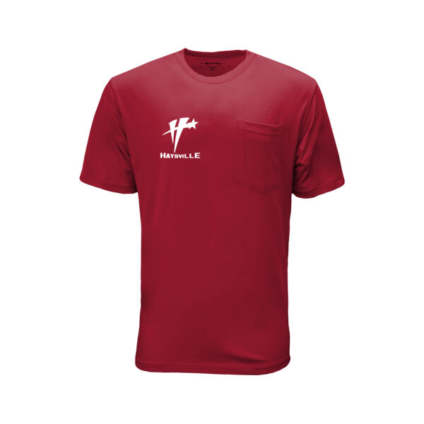 Spartan Short Sleeve Pocket Tee - White Text Logo Thumbnail