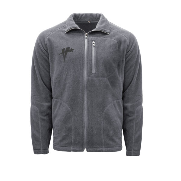 Men's Glacier Fleece Jacket - Black Icon Logo Thumbnail