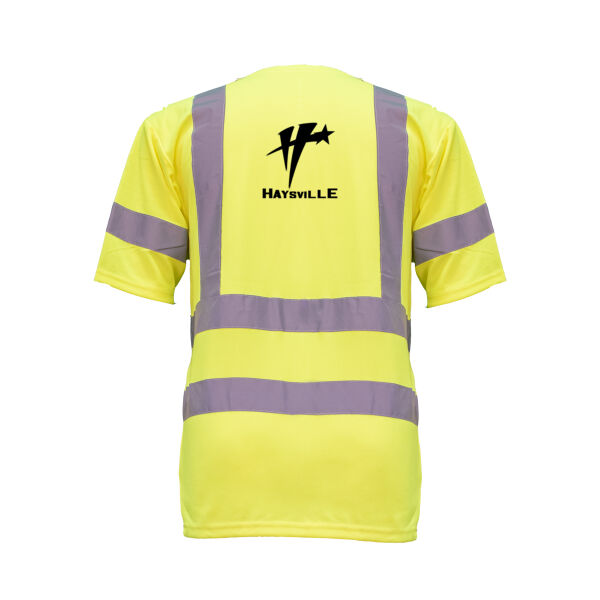 ANSI Class 3 Short Sleeve Pocket T-Shirt - Black Text Logo Thumbnail