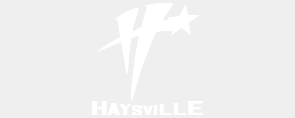 Haysville Logo with Text - White Thumbnail
